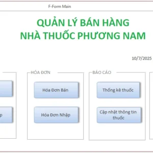 BH7 access quan ly ban hang cua hang thuoc tay 2